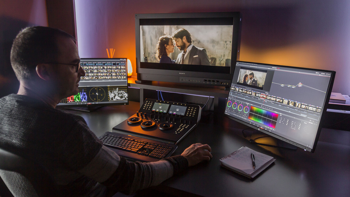 Картинка в картинке davinci resolve